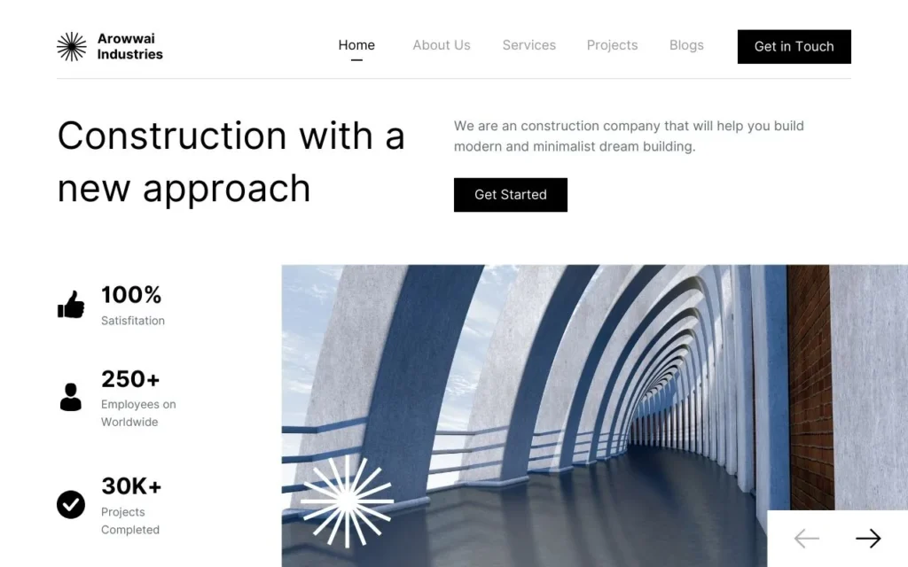 Best Web Design Construction Build